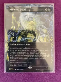 Animate Dead (Rainbow Foil) Secret Lair Drop Foil NM - Image 1