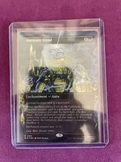 Animate Dead (Rainbow Foil) Secret Lair Drop Foil NM - Image 3