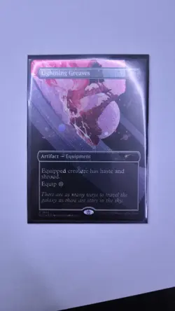Lightning Greaves (1493) (Galaxy Foil) Secret Lair Drop Foil - Image 1