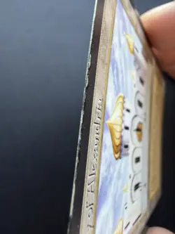 Library of Alexandria Magic The Gathering Arabian Nights Vintage LP **INKED** - Image 3