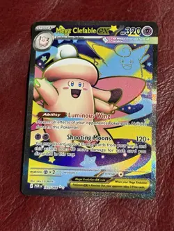 Mega Clefable ex - Holo ME3 Perfect Order 103/88 NM Pokemon - Image 1