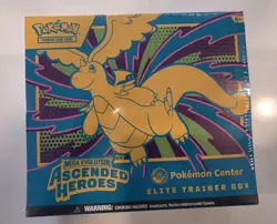 Sealed Pokemon Center Exclusive Ascended Heroes ETB - Image 1