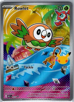 Rowlet 043 ME: Mega Evolution Promo - Pokemon Card - NM - Image 1