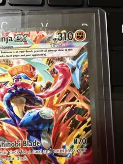 2024 POKEMON GRENINJA EX TWILIGHT MASQUERADE SPECIAL ILLUSTRATION #214/167! MINT - Image 3