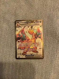 Pokemon TCG Charizard ex Sv03: Obsidian Flames 215/197 Holo Ultra Rare - Image 1