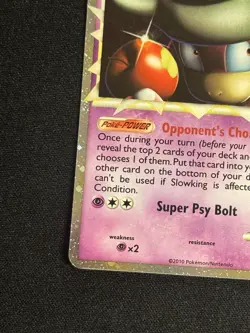 Pokemon TCG Undaunted Slowking Prime Holo Ultra Rare Card 85/90 NM-/LP+ - Image 5