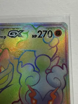 Pokemon - Marshadow & Machamp GX Secret Rare Full Art Holo 221/214 (2019) - Image 3