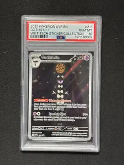 PSA 10 GEM MINT Gothitelle 211 MEP ILLUSTRATION HOLO Promo MEP211 Pokemon Card - Image 1