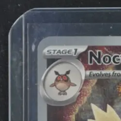 2023 POKEMON SV BLACK STAR PROMO STELLAR CROWN ETB #141 NOCTOWL - Image 3