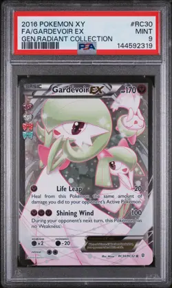 2016 POKEMON XY GENERATIONS RADIANT COLLECTION #RC30 FULL ART/GARDEVOIR EX PSA 9 - Image 1
