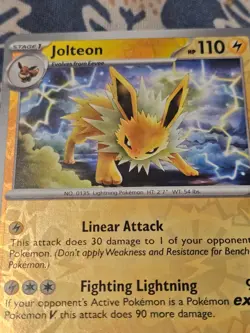 Jolteon Reverse Holo 135/165 Scarlet & Violet 151 Pokemon - Image 3
