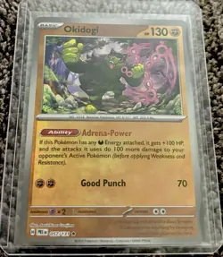 Pokemon TCG OKIDOGI Master Ball Holo 057/131 Prismatic Evolutions NM - Image 1