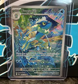 Frogadier 089/086 Pokemon TCG Chaos Rising Illustration Rare Near Mint - Image 1