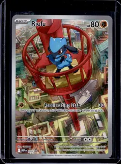 2025 Pokemon MEP Black Star Promos Riolu #010 - Image 1