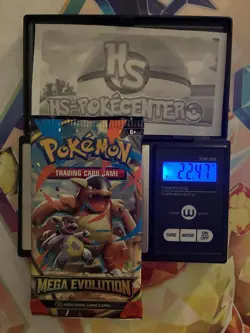 (HEAVY) 22.47g Pokemon TCG Mega Evolution Booster Pack (SEALED)✅ - Image 1