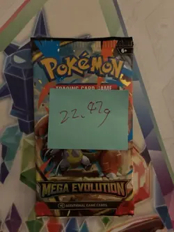 (HEAVY) 22.47g Pokemon TCG Mega Evolution Booster Pack (SEALED)✅ - Image 2
