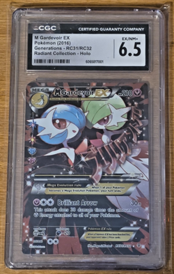 2016 Pokemon Generations Radiant Collection M Gardevoir EX RC31 CGC 6.5 - Image 1