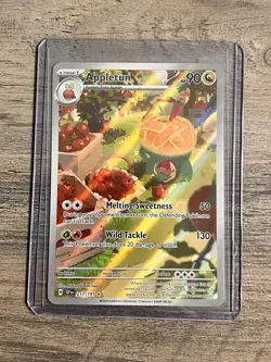 Pokemon TCG Appletun 211/191 Surging Sparks Full Art Holo NM - Image 1