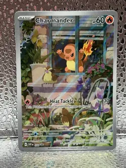Pokemon TCG Special Illustration Rare Lillie’s Clefairy , Psyduck , Charmander - Image 4