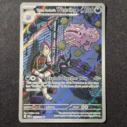 Pokemon TCG- Team Rocket's Weezing - 199/182 - SV10: Destined Rivals (DRI) IR NM - Image 1
