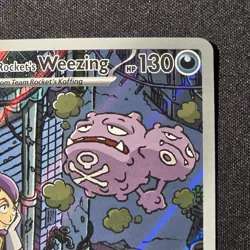 Pokemon TCG- Team Rocket's Weezing - 199/182 - SV10: Destined Rivals (DRI) IR NM - Image 4