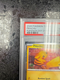 2026 POKEMON TEF EN PIKACHU POKEMON DAY 2026 COLLECTION #051 💎PSA 10 - Image 3