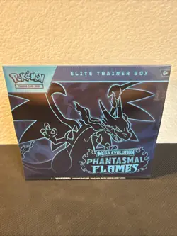 Pokemon TCG: Phantasmal Flames Factory Sealed Elite Trainer Box - Image 1