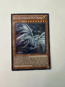 Yugioh - Blue-Eyes Alternative White Dragon - Secret - 1st - MVP1-ENS46 - NM - Image 1