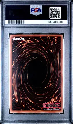 2003 YU-GI-OH! STARTER DECK: JOEY #001 RED-EYES B. DRAGON PSA 3 - Image 2