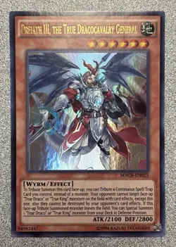 Dreiath III, the True Dracocavalry General MACR-EN023 Ultra Rare Unlimited NM - Image 1