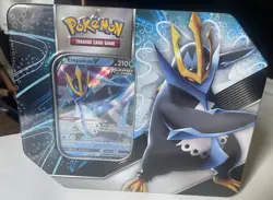 Pokemon TCG V Strikers Empoleon V Tin (5 Booster Packs) Empoleon Tin NEW/SEALED* - Image 3