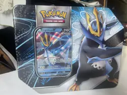 Pokemon TCG V Strikers Empoleon V Tin (5 Booster Packs) Empoleon Tin NEW/SEALED* - Image 4