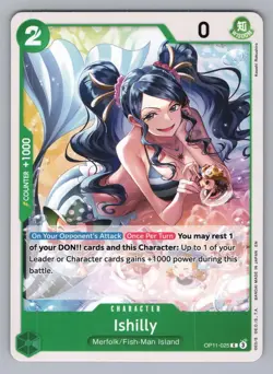 ISHILLY OP11-025 C A FIST OF DIVINE SPEED ONE PIECE NM OP11 2025 4 - Image 1