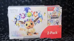 Pokemon TCG Prismatic Evolutions Costco 2-Pack ETB with Booster Bundle - Image 1