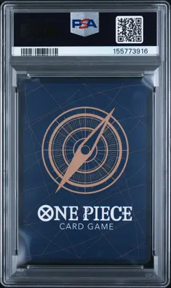 2024 ONE PIECE JAPANESE OP07-500 YEARS IN THE FUTURE #109 MONKEY D. LUFFY PSA 9 - Image 2