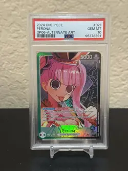 One Piece Perona OP06-021 Alternate Art Leader Wings of the Captain - Image 1