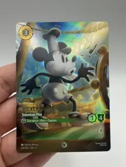 Mickey Mouse - Steamboat Pilot (Enchanted) - Fabled (9) Lorcana - Image 1