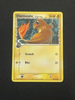 Charmander (Delta Species) 49/100 EX Crystal Guardians Pokemon TCG LP - Image 1