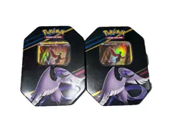 Pokemon Sword & Shield Crown Zenith Galarian Birds Tin Galarian Articuno 5 Packs - Image 1