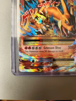 Pokemon Mega Charizard EX 13/108 Evolutions Holo MINT - Image 5