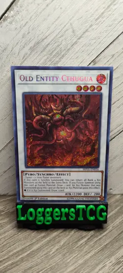 Yu-Gi-Oh! Old Entity Cthugua / SHVA EN016 1st Edition LP - Image 1
