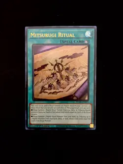Yu-Gi-Oh! TCG Mitsurugi Ritual 1st Edition Ultra Rare (SET) Supreme Darkness - Image 2