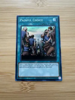 Painful Choice SRL-EN049 Spell Ruler (25th Anniversary Edition) Yu-Gi-Oh - Image 1