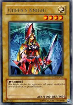 Yugioh Yu-Gi-Oh Queen's Knight EEN-EN004 Unlimited Elemental Energy - Image 1