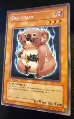 Yu-Gi-Oh! Des Koala MFC-077 Magician's Force 1st Edition (2003) Near Mint - Image 3