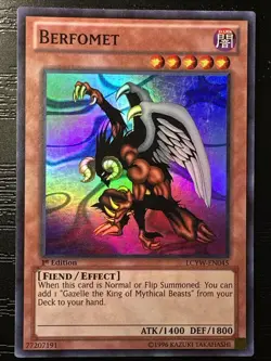 Berfomet - LP - LCYW-EN045 - 1st Edition - Super Rare - Yu-Gi-Oh! TCG - Image 1
