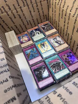 🧙13lbs+ 4500+ UNSEARCHED Old Vintage YuGiOh Bulk Lot Most HP Some Damaged‼💎 - Image 4