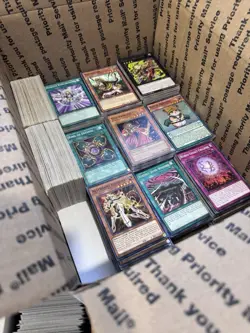 🧙13lbs+ 4500+ UNSEARCHED Old Vintage YuGiOh Bulk Lot Most HP Some Damaged‼💎 - Image 5