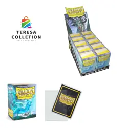 Matte Clear Standard Size Card Sleeves Display Box [10 packs] - Image 1