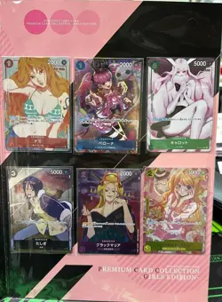 Girls Edition Premium Card Collection PROMO Jump GIGA ONE Piece From Japan - Image 2